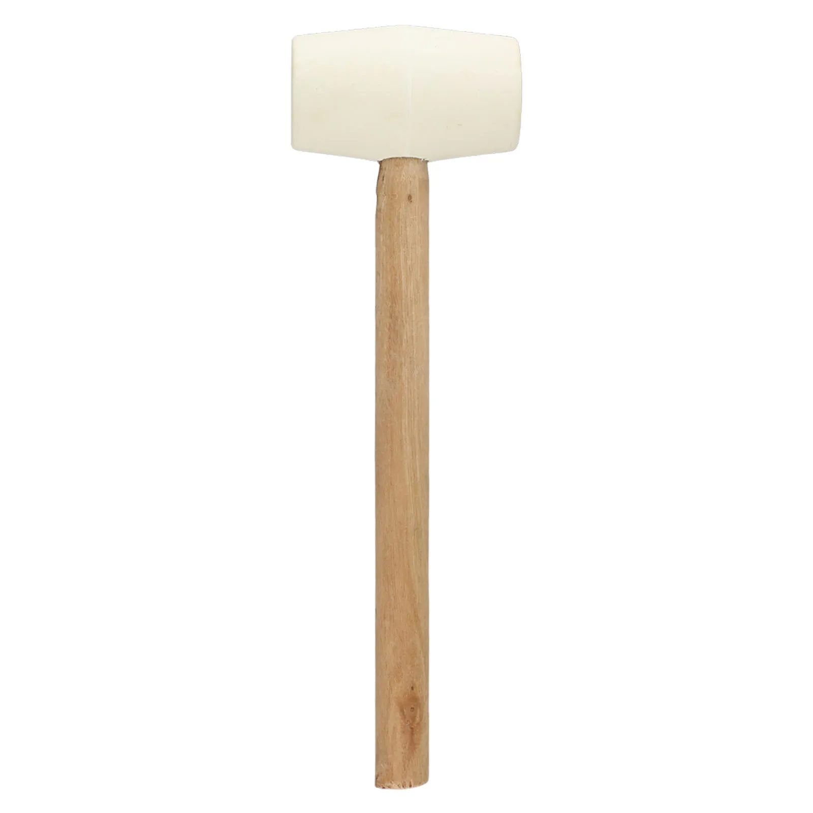 Rubber Hammer For FloorTile Installation Decoration 260x80mm Rubber Hammer Mallet With Wood Handle Hand Tools