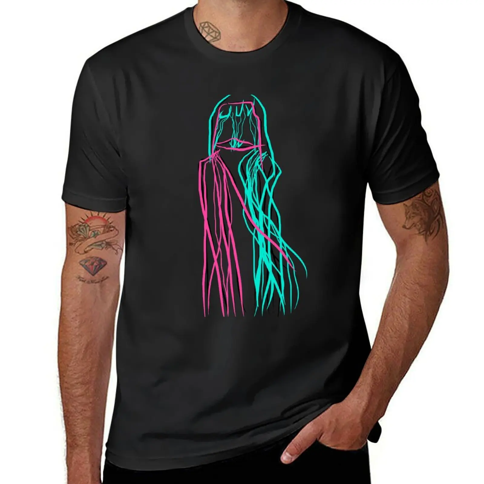 

Neon Deadly Box Jellyfish Sting T-Shirt hippie clothes customizeds men clothings