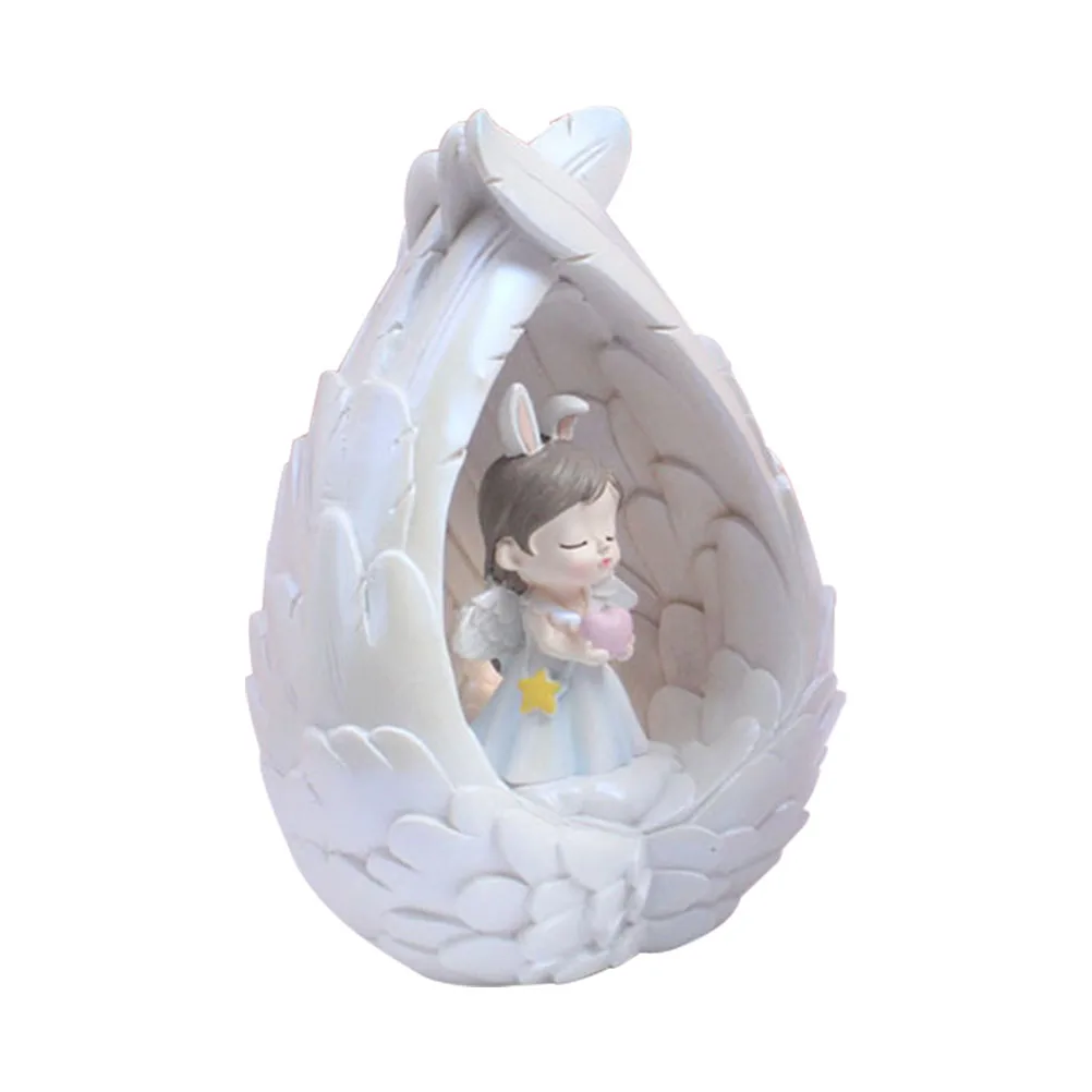 

Light Resin Decor Cartoon Bedroom Gifts Girls Night Lamp Creative Ornament
