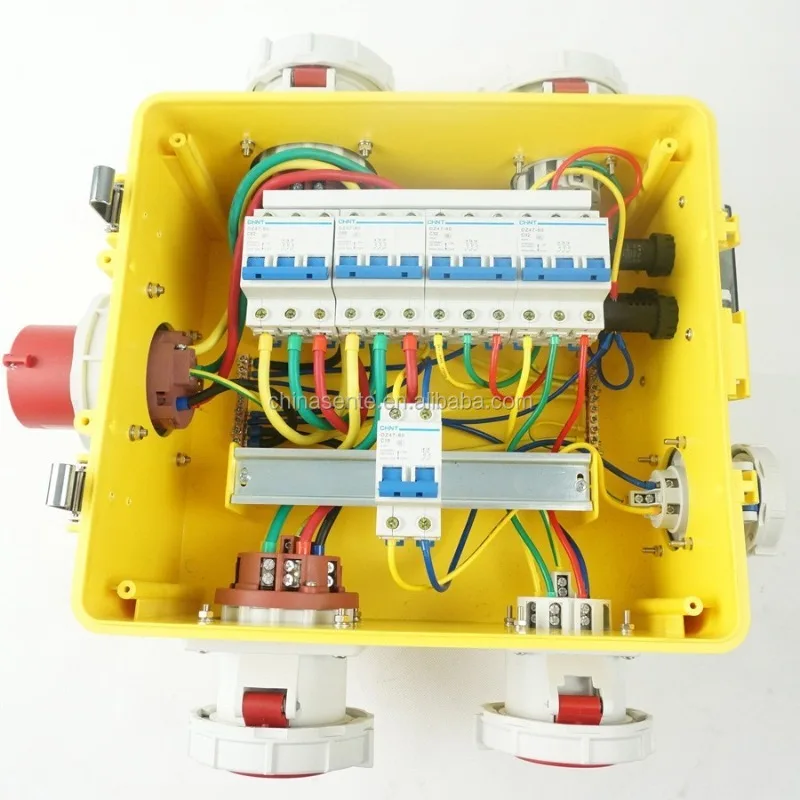 Excellent Quality Waterproof Electrical Box Mobile Power Portable Distribution Boards