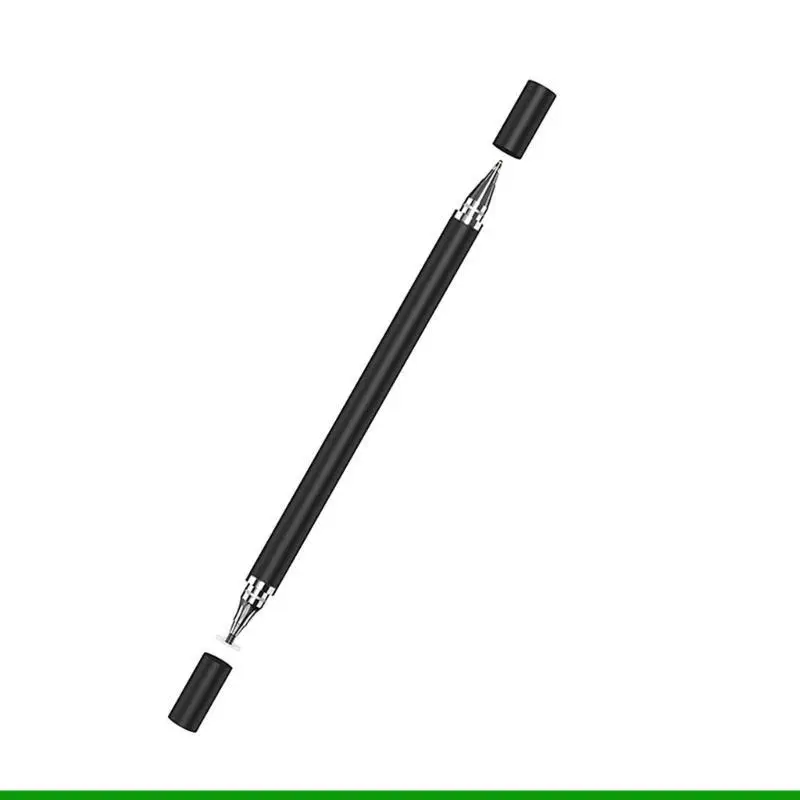 U55C Double extrémité stylo capacitif 2 en 1 stylet Point Point Touch Pen Capacitance Crayon pour silhouettes Clip Drawing