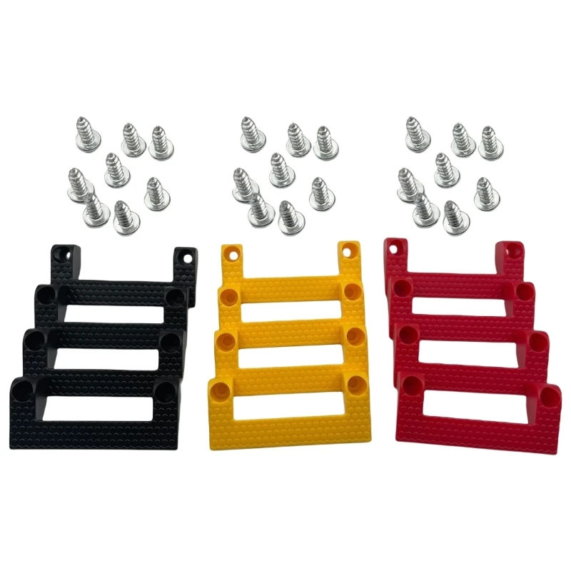 4 Pieces Tool Storage Organizers Tape Measure Holder Rack for Home Improvement and Professional Use Garage and Workbench D2RD