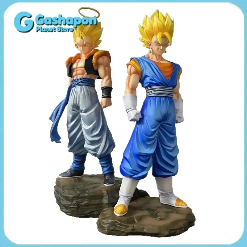 

HH7 Dragon Ball Super Saiyan Gogeta Vegito 3.0 GK Anime Figure Collectible Statue Desktop Decor Gift For Collectors