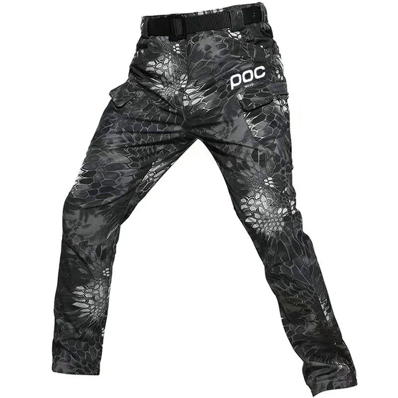 2025 Moto Poc vélo cyclisme respirant Pantalon automne hommes Moto descente coupe-vent Pantalon De Ciclismo Para Hombre