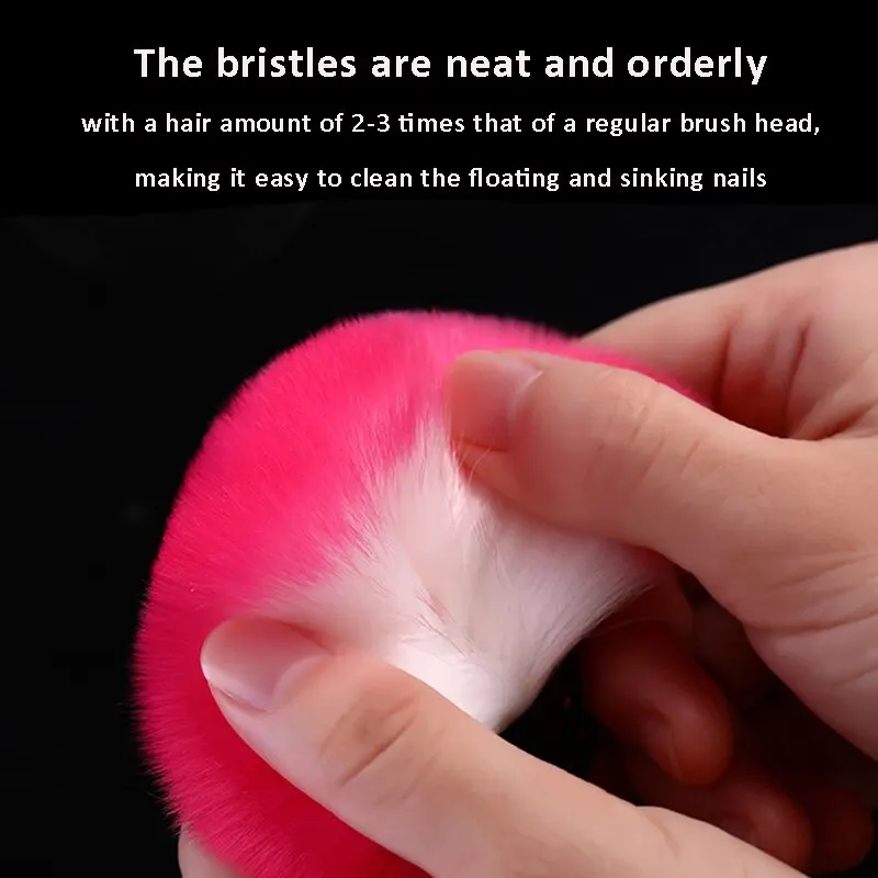 فرش أظافر الغبار لإزالة مستحضرات التجميل ، أداة تنظيف مسحوق الطلاء ، إكسسوارات تجميل الأظافر #2