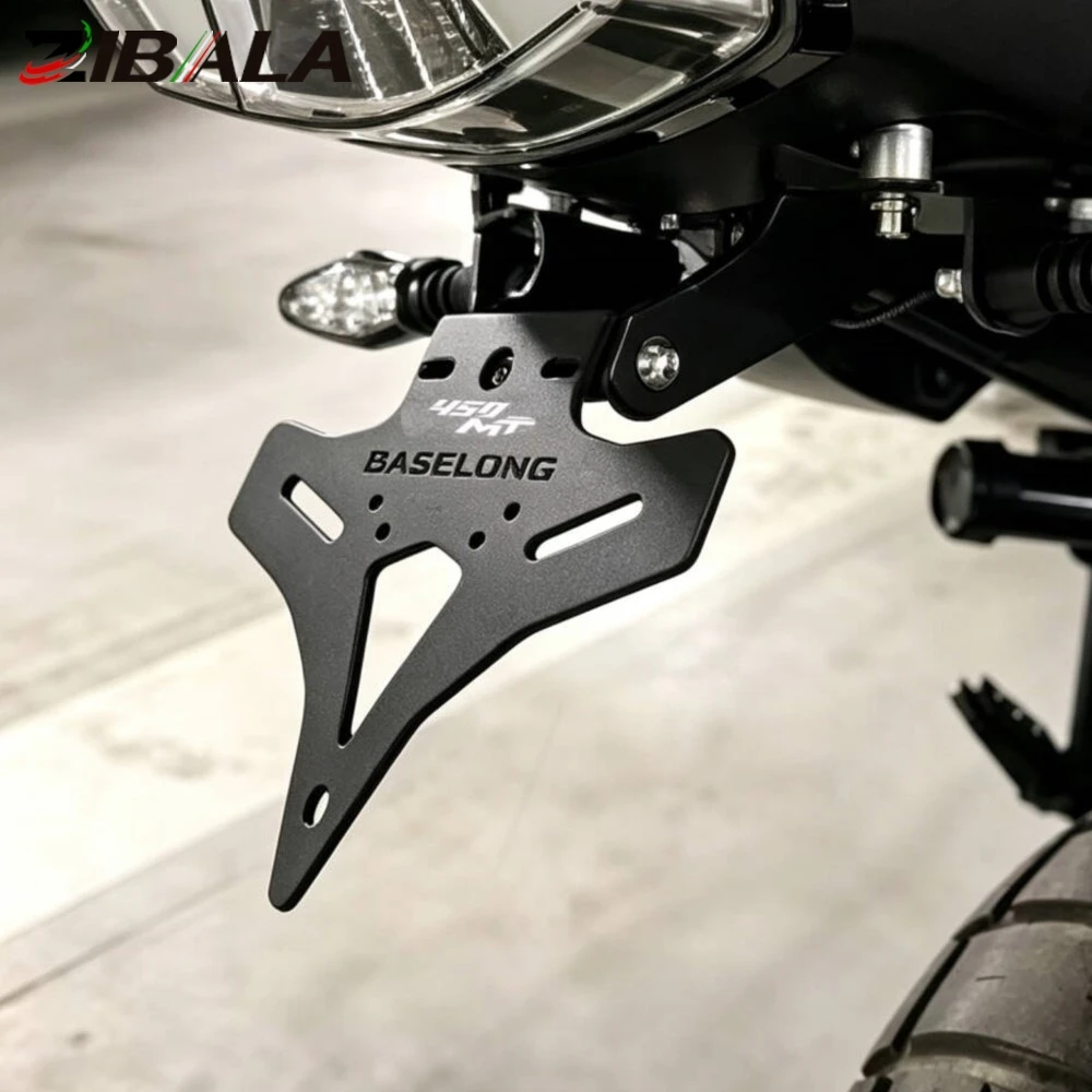 For CFMOTO 800MT-X 800MTX Rally 2024-2026 2027 Motorcycle License Plate Holder Fender Eliminator Tail Frame Aluminum Accessories