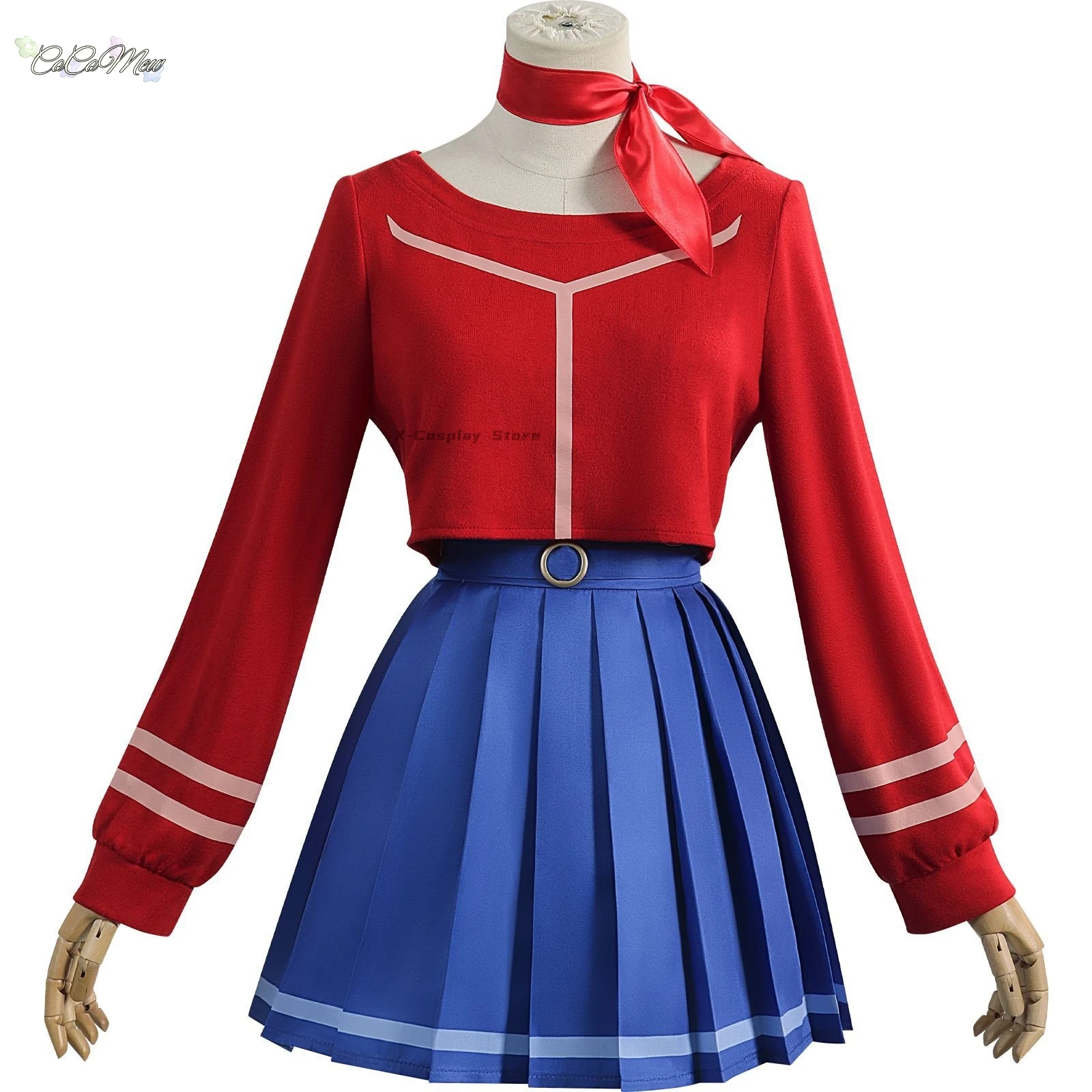 Anime Horror Game MiSide Cosplay Mita Мита Costume JK School Uniform Cute Dress Lolita Wigs For Halloween Girls Woman Customized