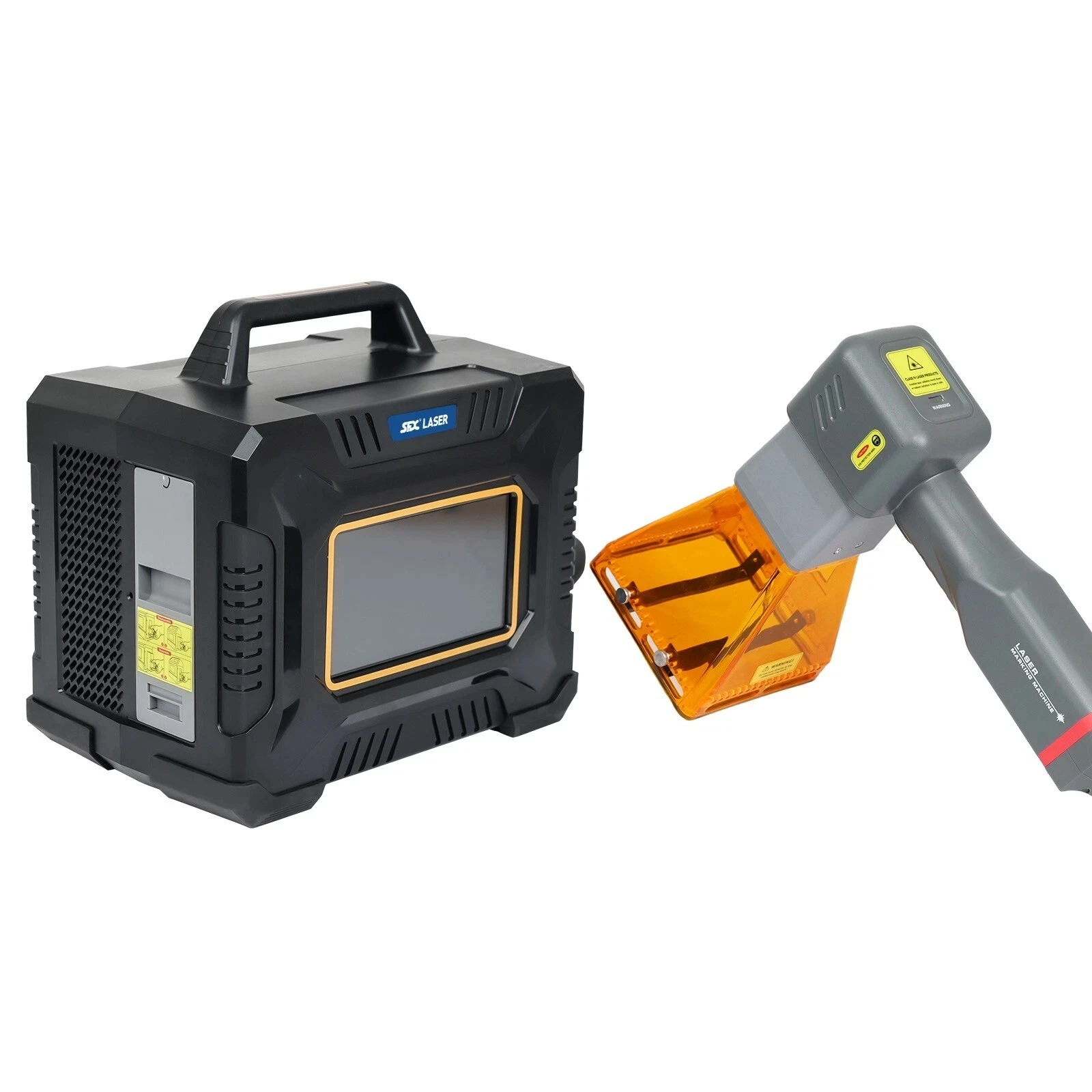 Leishen laser 60W Laser Marking Machine Fiber Laser Engraver Plug-in Power 100mm Lens deposit price