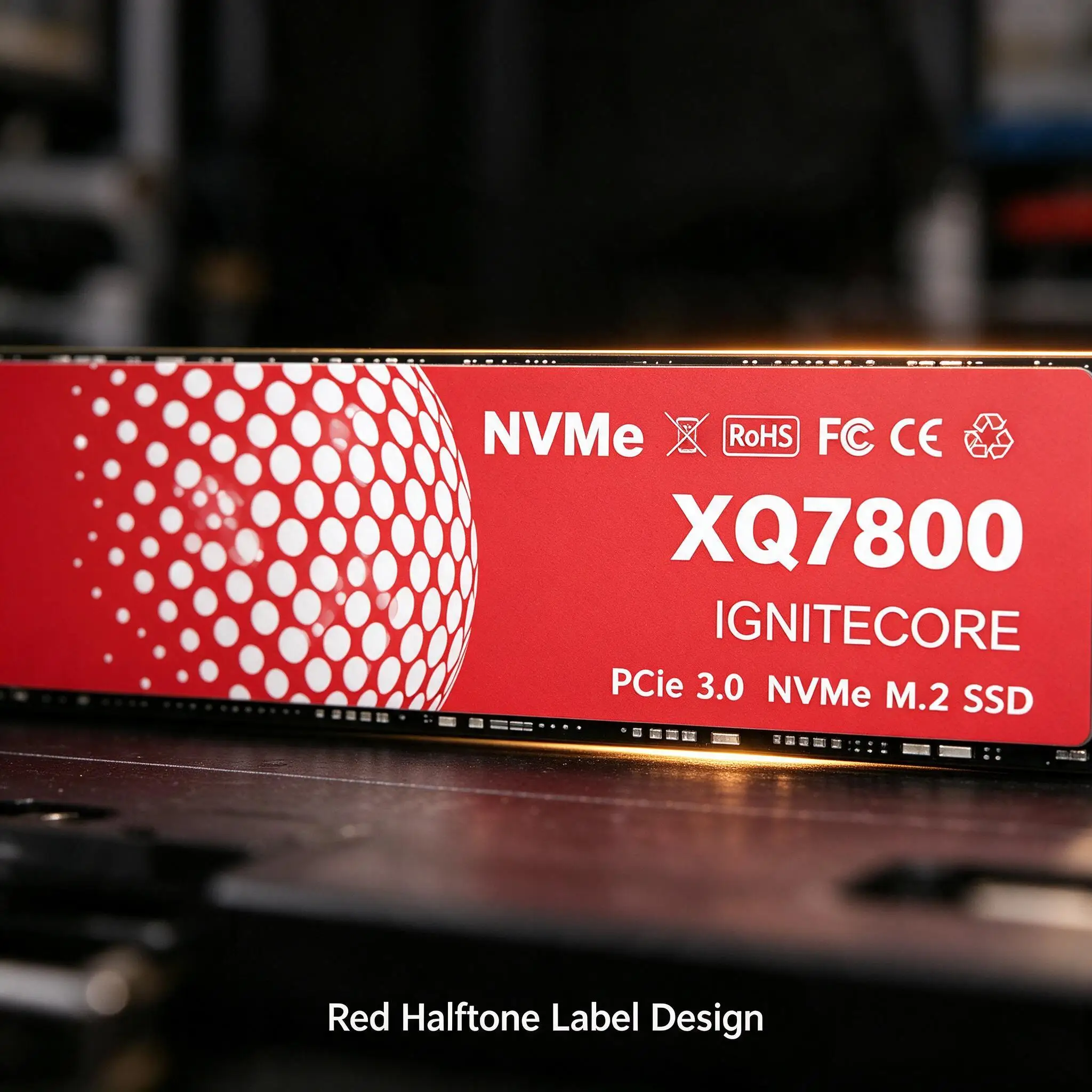 Internal Gaming Solid State Drive XQ7800 M.2 NVMe SSD 1TB 2TB 4TB Capacity PCIe 3.0  High‑Speed for PC Laptop Upgrade