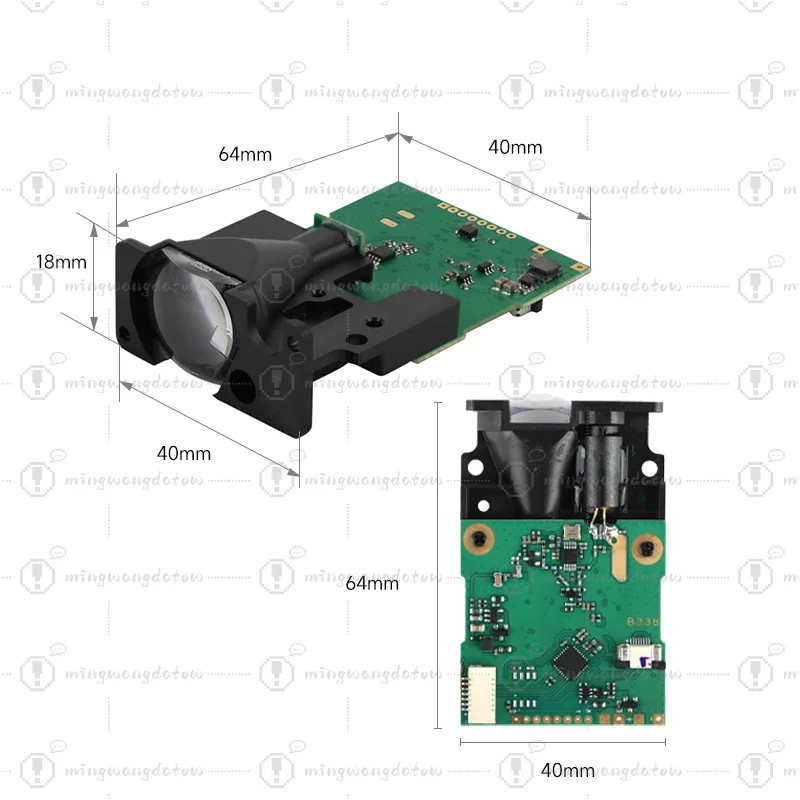 Meskernel 150m Short Distance Sensor Night Vision Radar Distance Sensor Tof Distance Sensor