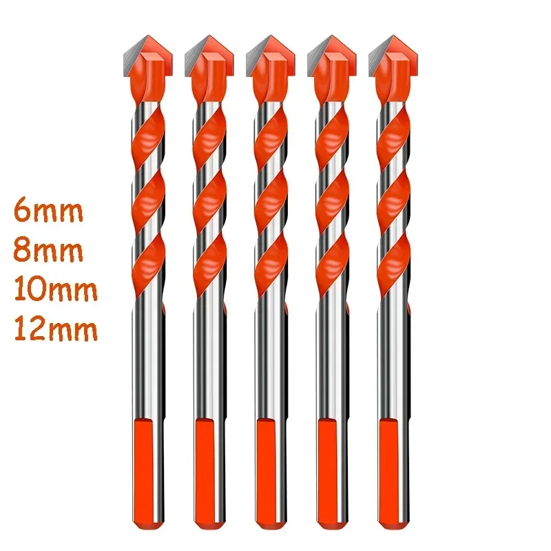

Multifunctional Drill Bits Ceramic Tile Drill Bits Set Marble Perforator Glass Drill Bit Woodworking Drill Bit Tools 6 8 10 12mm