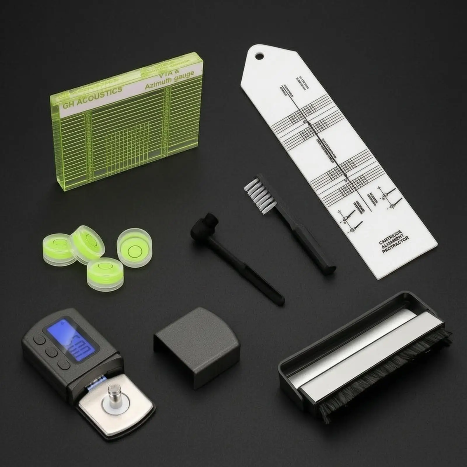 Turntable Calibration Tool Kit Digital Tonearm Tip Alignment Alignment Guide