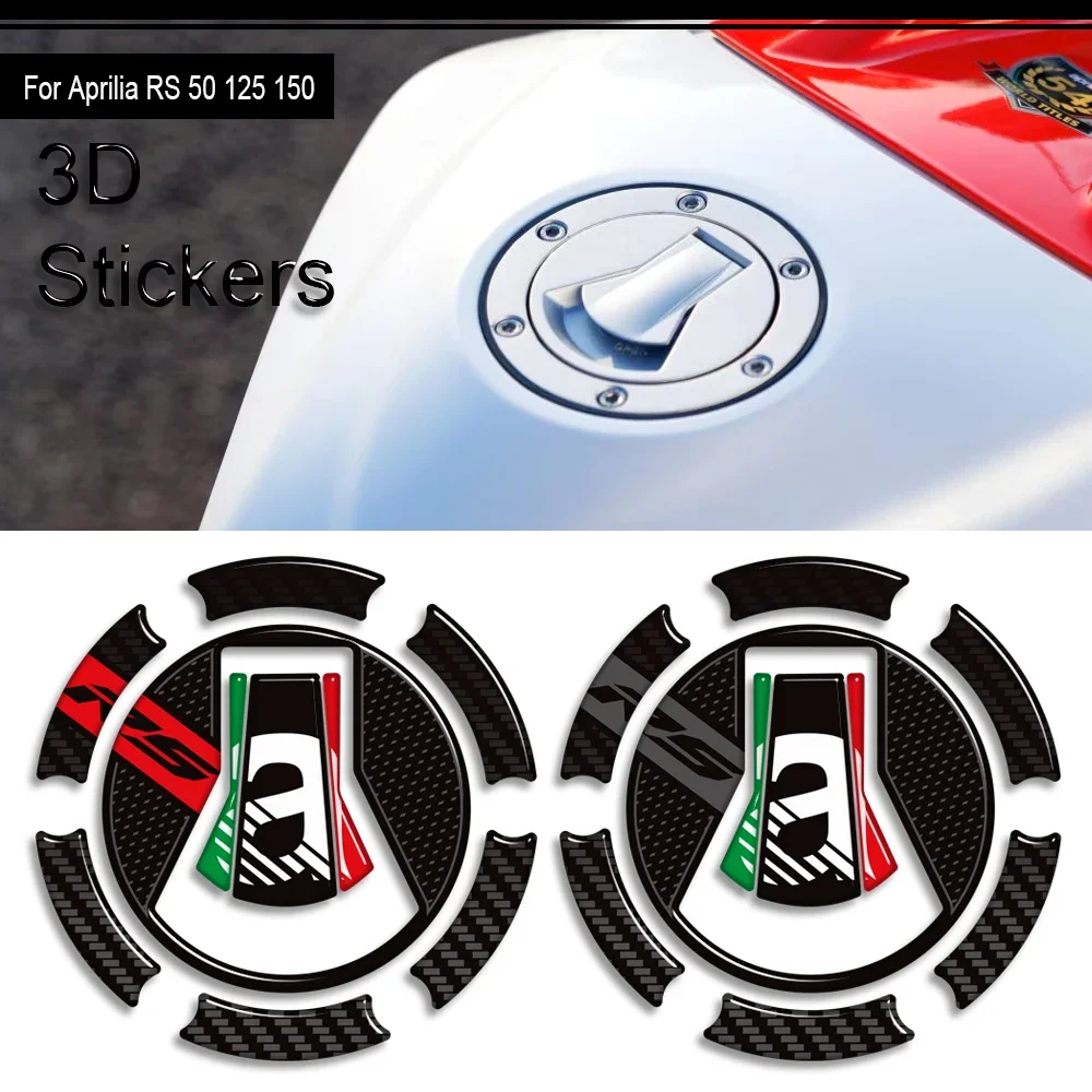 For Aprilia RS RS4 RSV 50 125 150 GP 1000 R Factory Tank Pad  Bike Cap Grips Gas Fuel Kit Knee Stickers Decals Protection