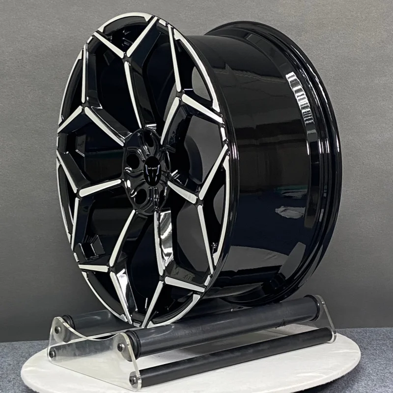 Source Factory Alloy Forged Wheels Customize 17 18 19 20 2122 Inch Pcd5*130 Gloss Black Aluminum Forged Wheel Hub Car Rims