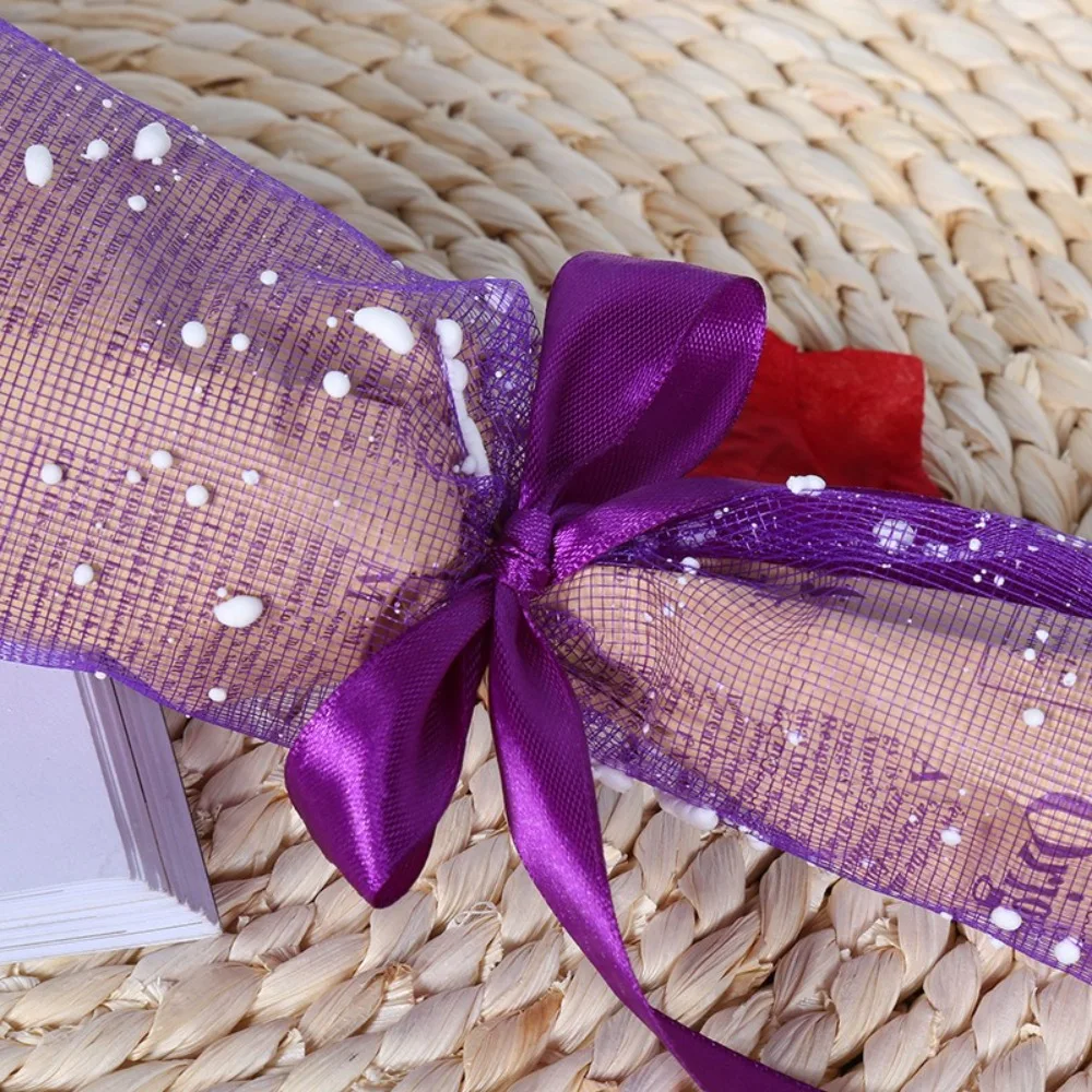 

Cute Romantic Roses Bouquet Gift Elegant Handmade Flower Gift Box Festival Bow Bouquet Decoration Anniversary