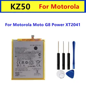Bilashmart KZ50 Battery Motorola Moto G8 Power XT2041 5000mAh Repalcement Mobile Phone High Quality Batteria