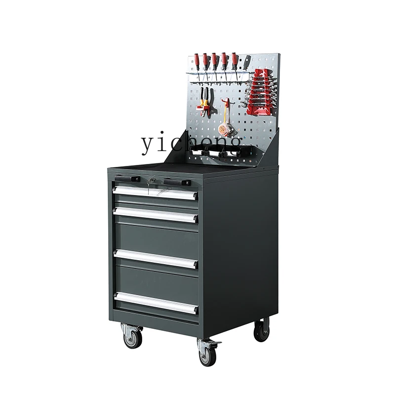 Zf Pumping Heavy Tool Car Hand Push Hardware Multi-Function Drawer Cart Car Repair Tool Cabinet