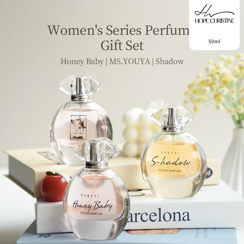 Perfume de lujo con fragancia floral de nicho, serie para mujer, originales, sets de regalo, elegante, carismático, fragancia duradera para mujer