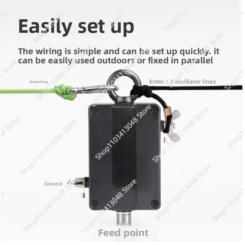 

500W HF Shortwave Antenna Balun 1.8-54MHz