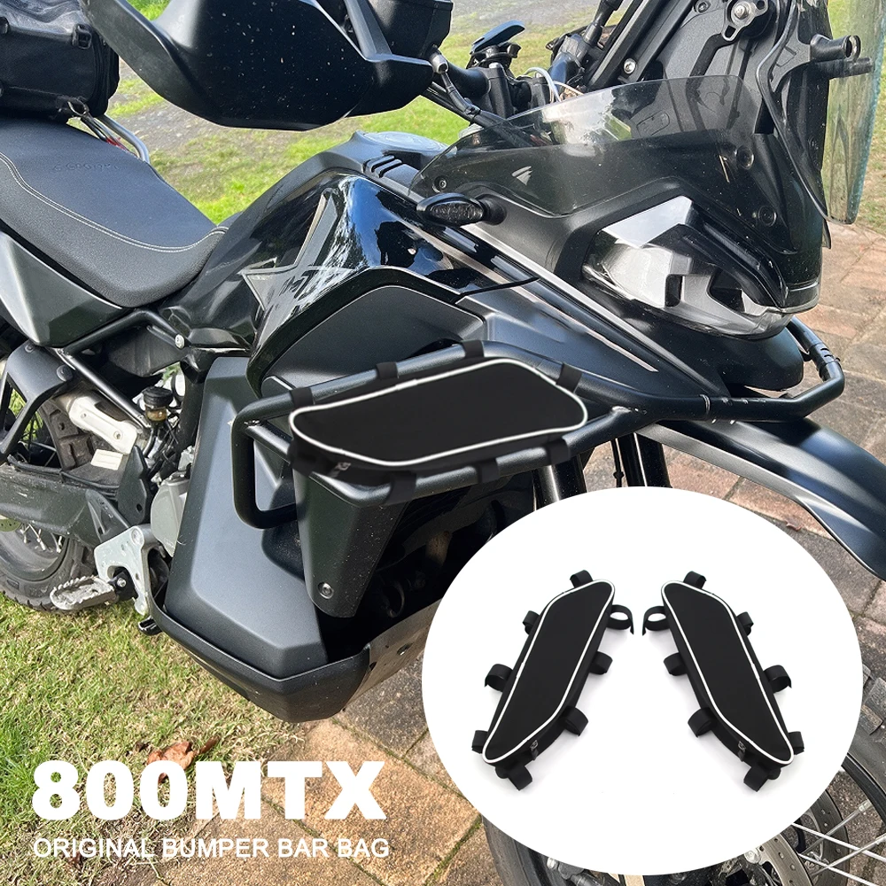 For Cfmoto 800Mtx 800Mt-X Original Bumper Repair Tool Placement Bag Motorcycle Waterproof Bag Frame Crash Bars Accessories
