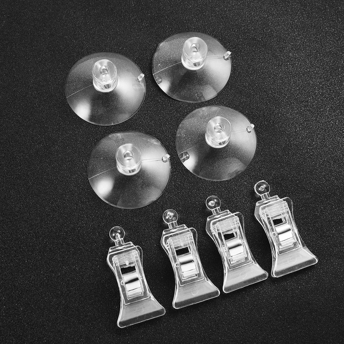 

Aquarium Fish Tank Accessories Seaweed Suction Cup Clip Veggie Feeding Tool Underwater Clips for Algae Sheets Lettuces Dried