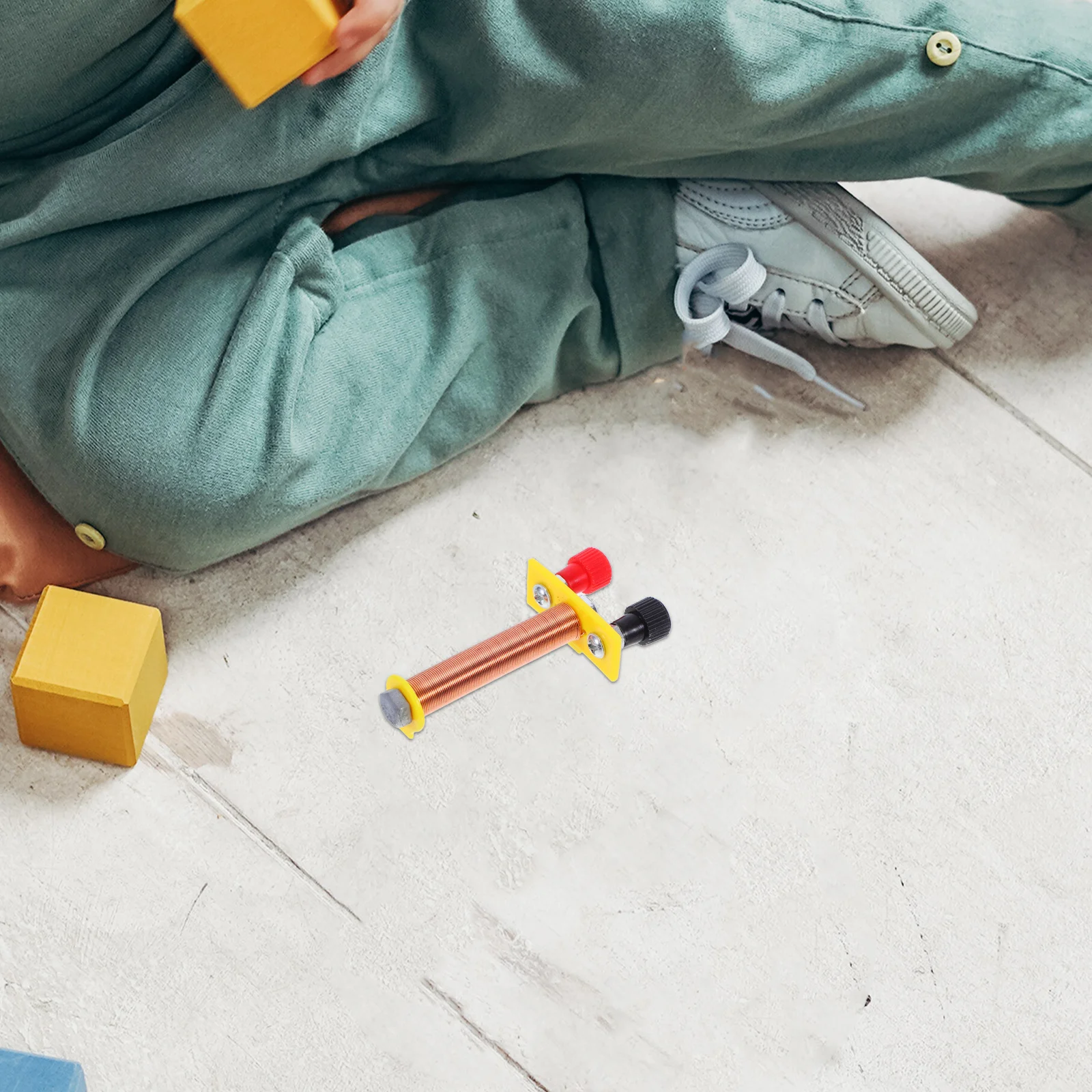 T-شكل الملف اللولبي لفائف غرامة الأسلاك النحاسية الكهرومغناطيسية التعريفي الفيزياء تجربة التدريس أداة طالب المعدات التعليمية