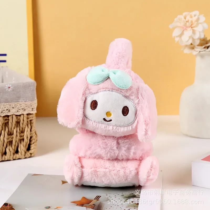 Sanrio-My Melody Cinnamoroll Anime Protubers Quentes, Desenhos Animados do Coração da Menina, Pompompurin Bonito, Capa Culoomir, Presente para Crianças