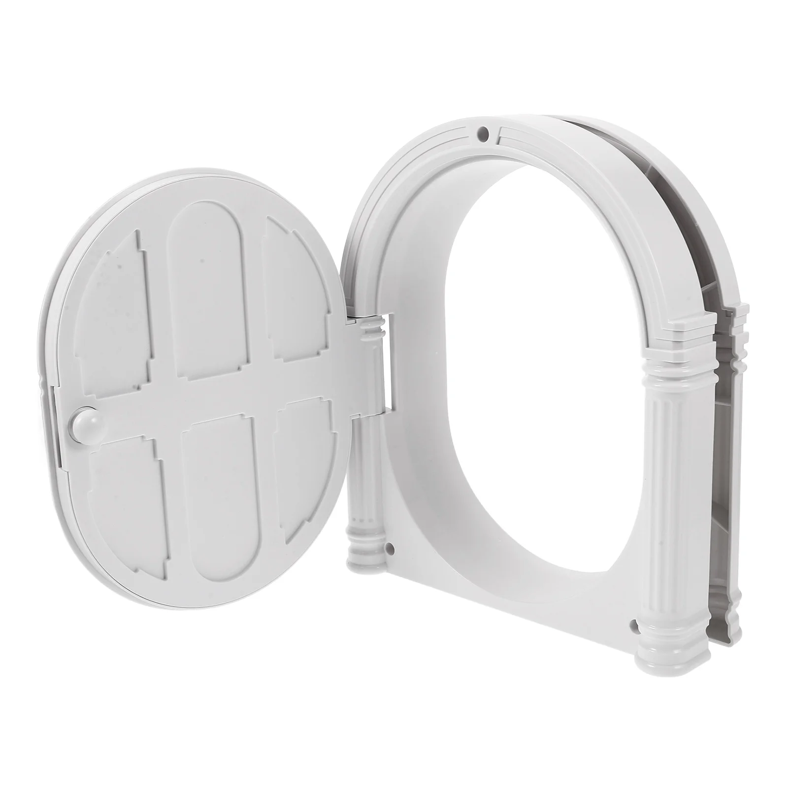 Pet Cat and Dog Door Small Animal Supply Automatic Heavy Duty Abs Kitten Indoors