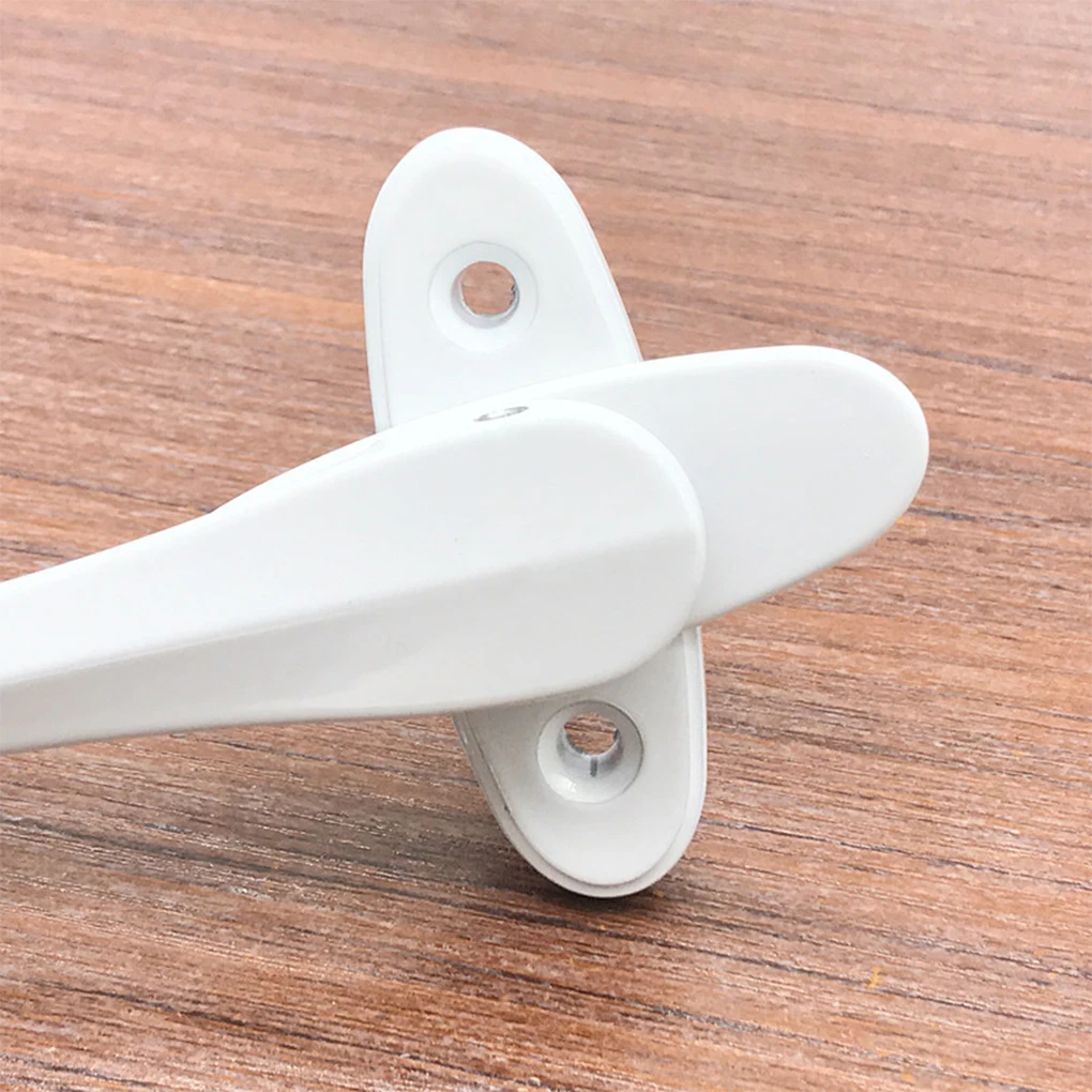 โลหะผสมบานเปิดที่ซ่อนอยู่จัดการการรักษาความปลอดภัยทนทานและเชื่อถือได้การใช้งานแบบกว้างความเข้ากันได้กว้างสีขาว