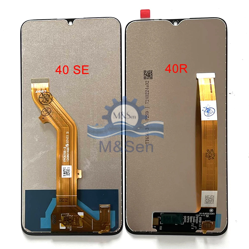 6.6\'\'Original For TCL 40R 5G LCD T771K Screen Display Touch For TCL 403 T431D 405 T506D 406 408 T507A/ 40 XE 40 SE Frame