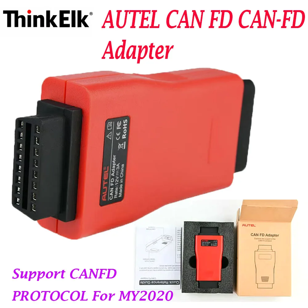 Autel Can Fd Connector Support diagnosis of vehicle models with CAN FD protocol Including the MY2020 for G-M models
