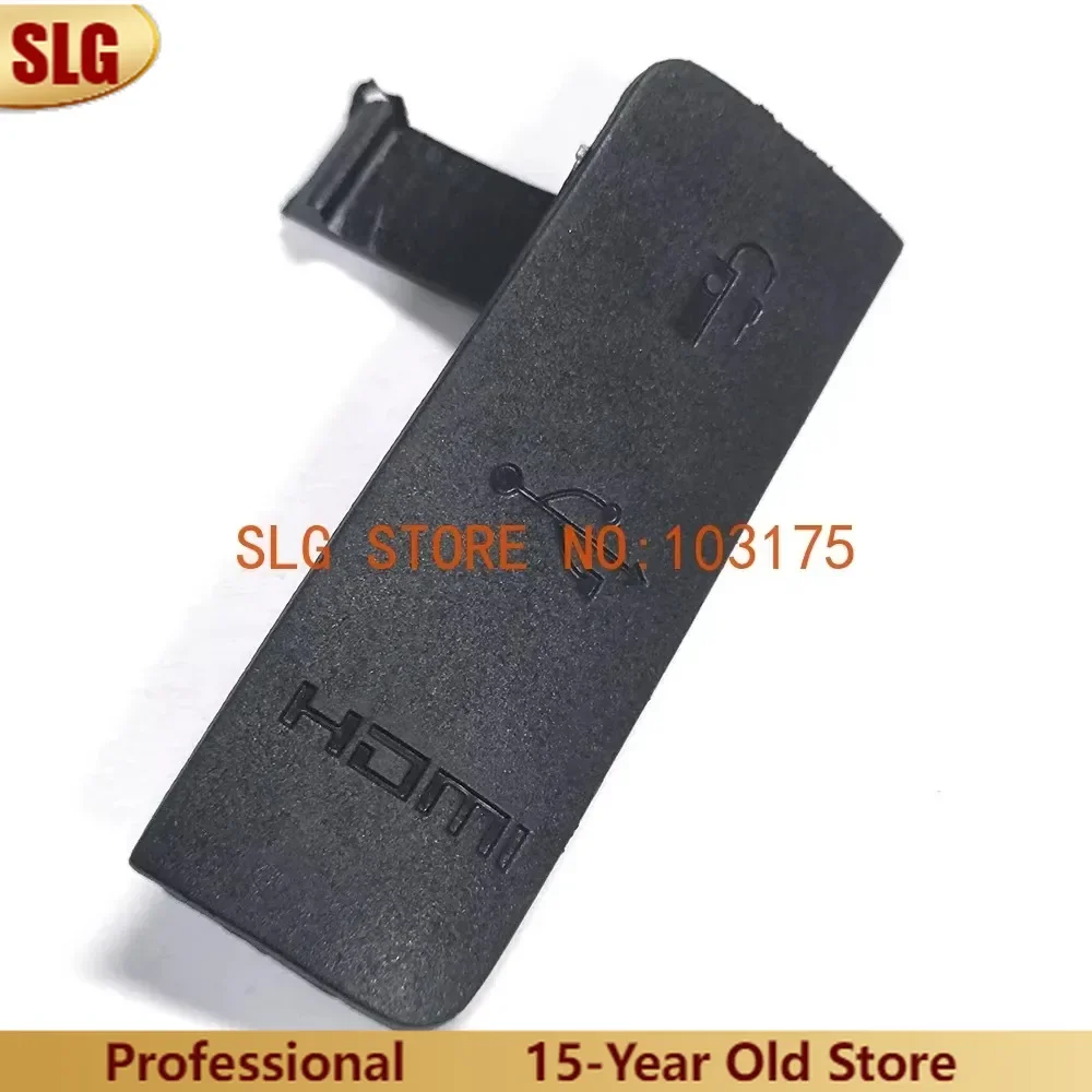 Nova alta qualidade usb/av out hdmi-compatível microfone capa de borracha para canon eos 1300d 1500d 2000d rebel t6 beijo x80 câmera digital