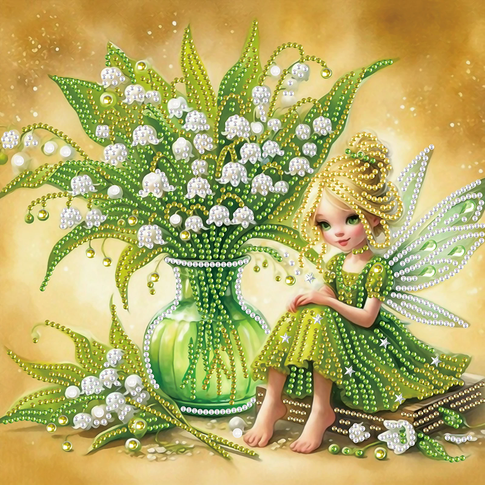 

Наборы алмазной живописи Орхидеи Эльфы, наборы алмазного искусства особой формы для начинающих, картины с бриллиантами своими руками, искусство для домашнего декора стен