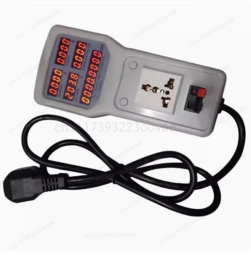 df HP‑9800 Handheld Power Meter Power Analyzer LED Metering Socket Measure Current‑Voltage Power Factor Replacement Accessory