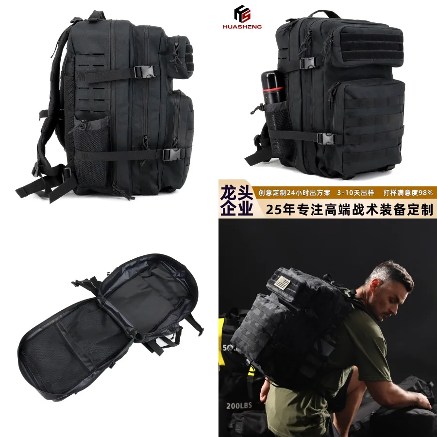 

【Новый стиль】Летний тактический рюкзак для активного отдыха, большой вместимости (45 л), камуфляжный, для альпинизма и походов, на заказ — хит продаж