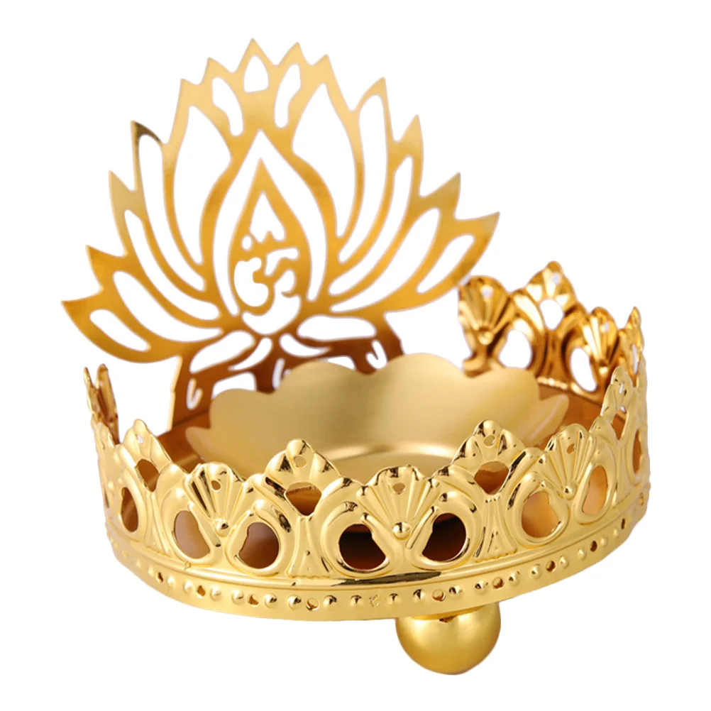 

Metal Lotus Holder Vintage Iron Stand Decorative Home Decor Party Holders Lotus Flower Stand