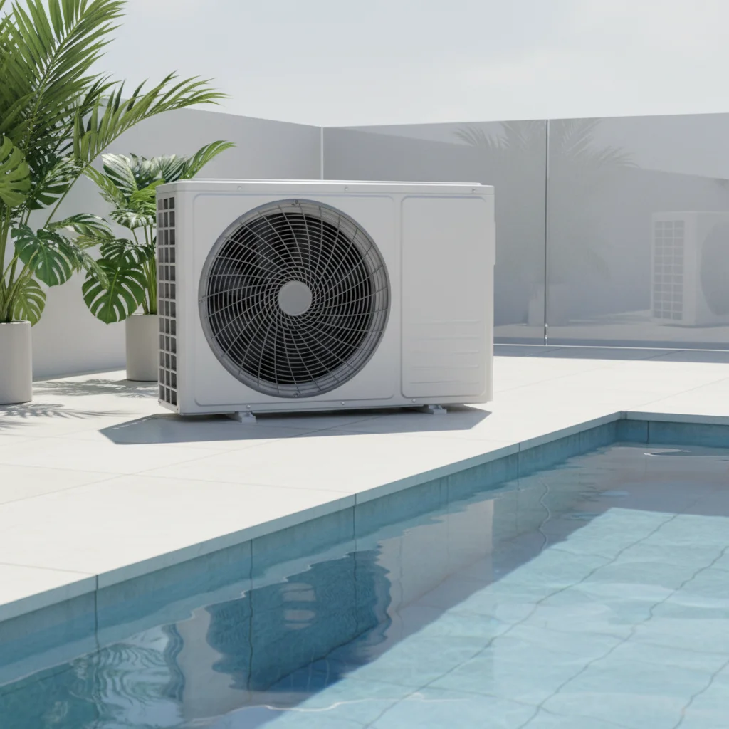 Ready to Ship Swimming Pool Heat Pump R410A Stainless Steel Heat Pump New Energy Air Source Heat Pump