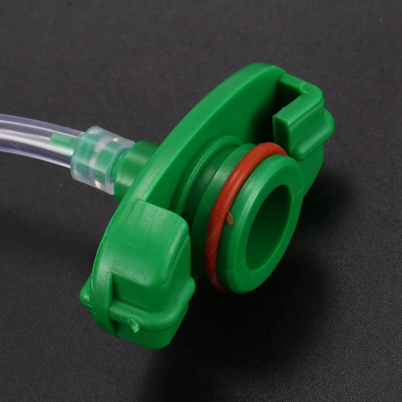 2X 30CC-50CC Plastic Transparent Air Tubing Glue Dispenser Syringe Adapter image 3