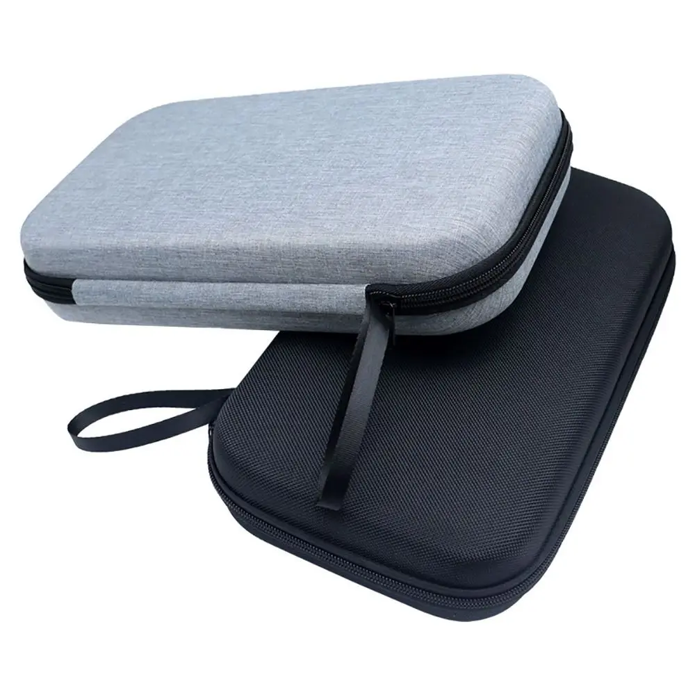 EVA Ping Pong Paddle Case Hard Shell Shockproof Table Tennis Racket Case Wear-resistant Black Grey Sport Bag Table Tennis Racket