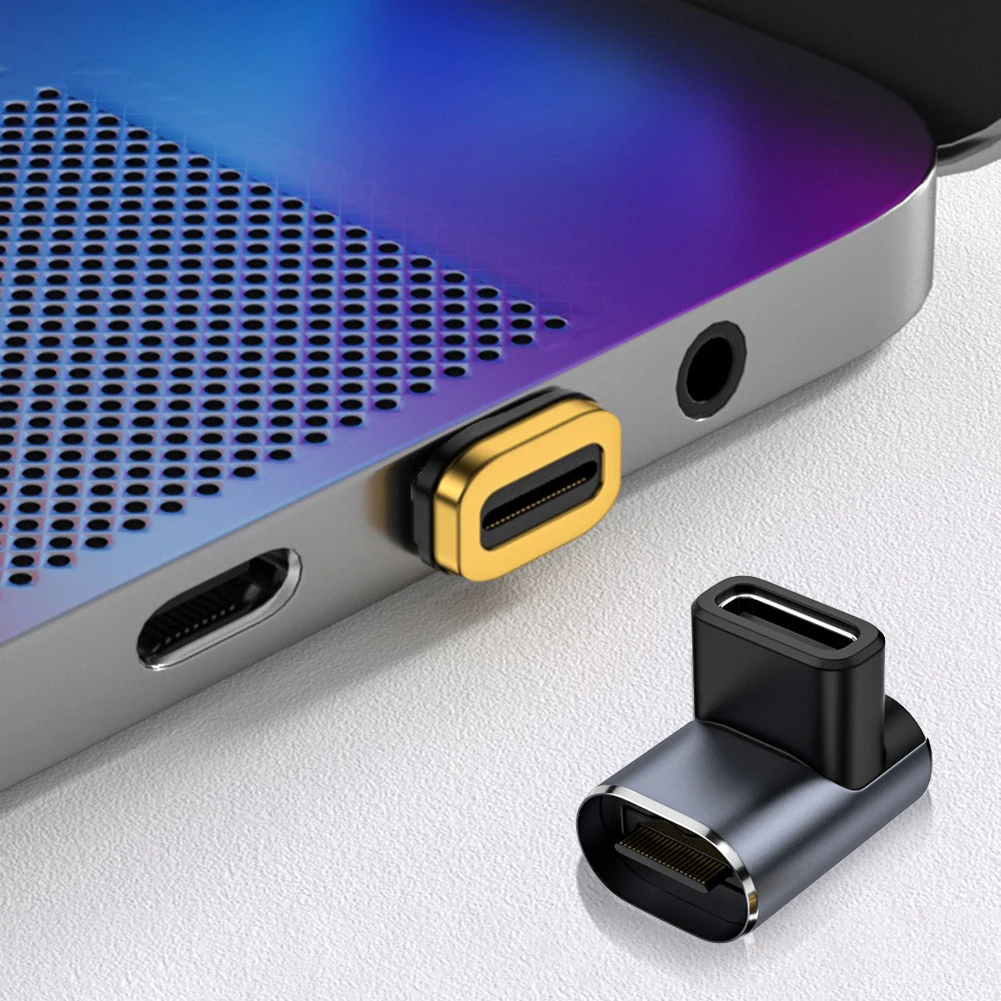 Pd 100 واط نقل البيانات السريع سبائك الألومنيوم Usb4.0 40gbps نقل البيانات موصل عالية السرعة دعم 8k 60hz ل Thunderbolt 4