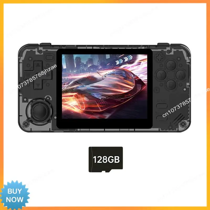 

A10R RGB10X Handheld Game Console 3.5 Inch IPS Screen 128GB Open Source For GBA GBC PSP NDS Simulator Video Game Console C