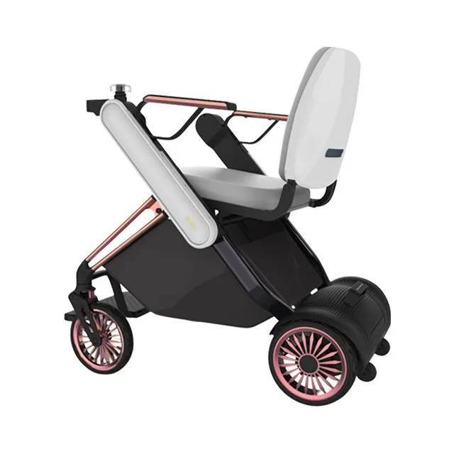 Foldable Electric Wheelchair for Travel