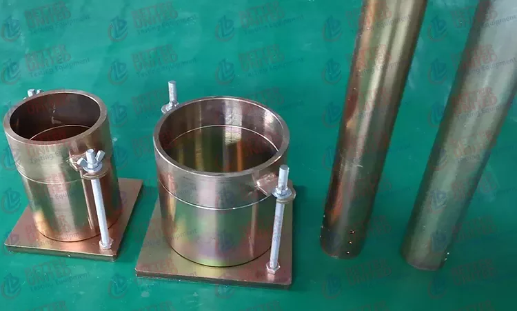 Soil Proctor Mold en Rammer Testhandleiding CBR Compact Rammerapparaat