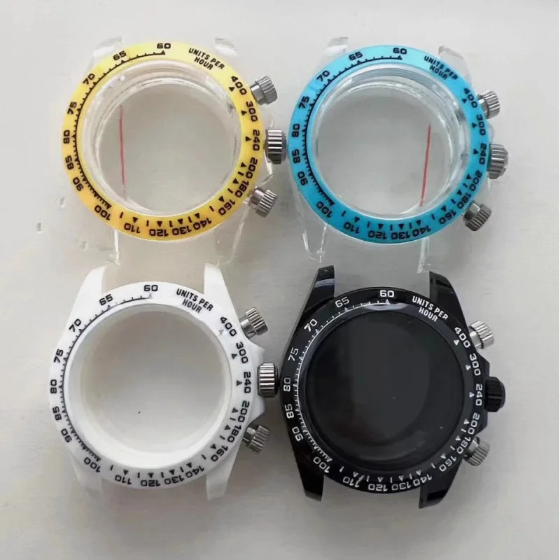 Watch Accessories39MMDiameter Case Acrylic Glass Four-Color Suitable QuartzVK63Movement