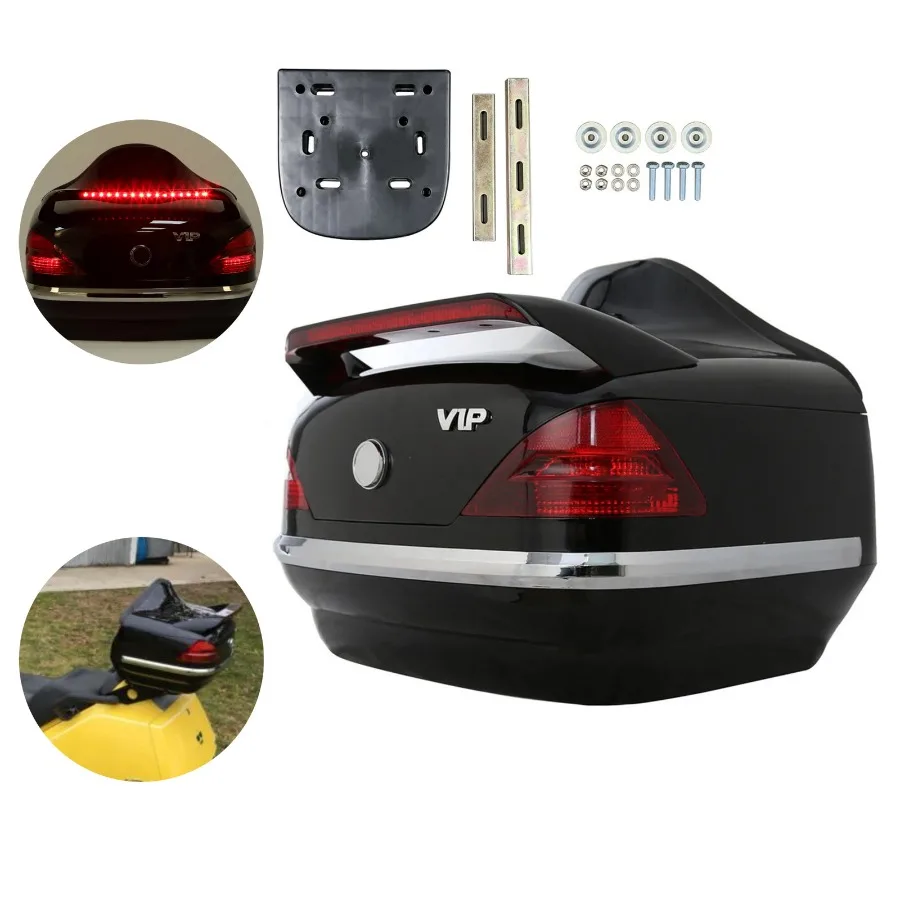 

Универсальный багажник мотоцикла с задним фонарем для Honda Harley