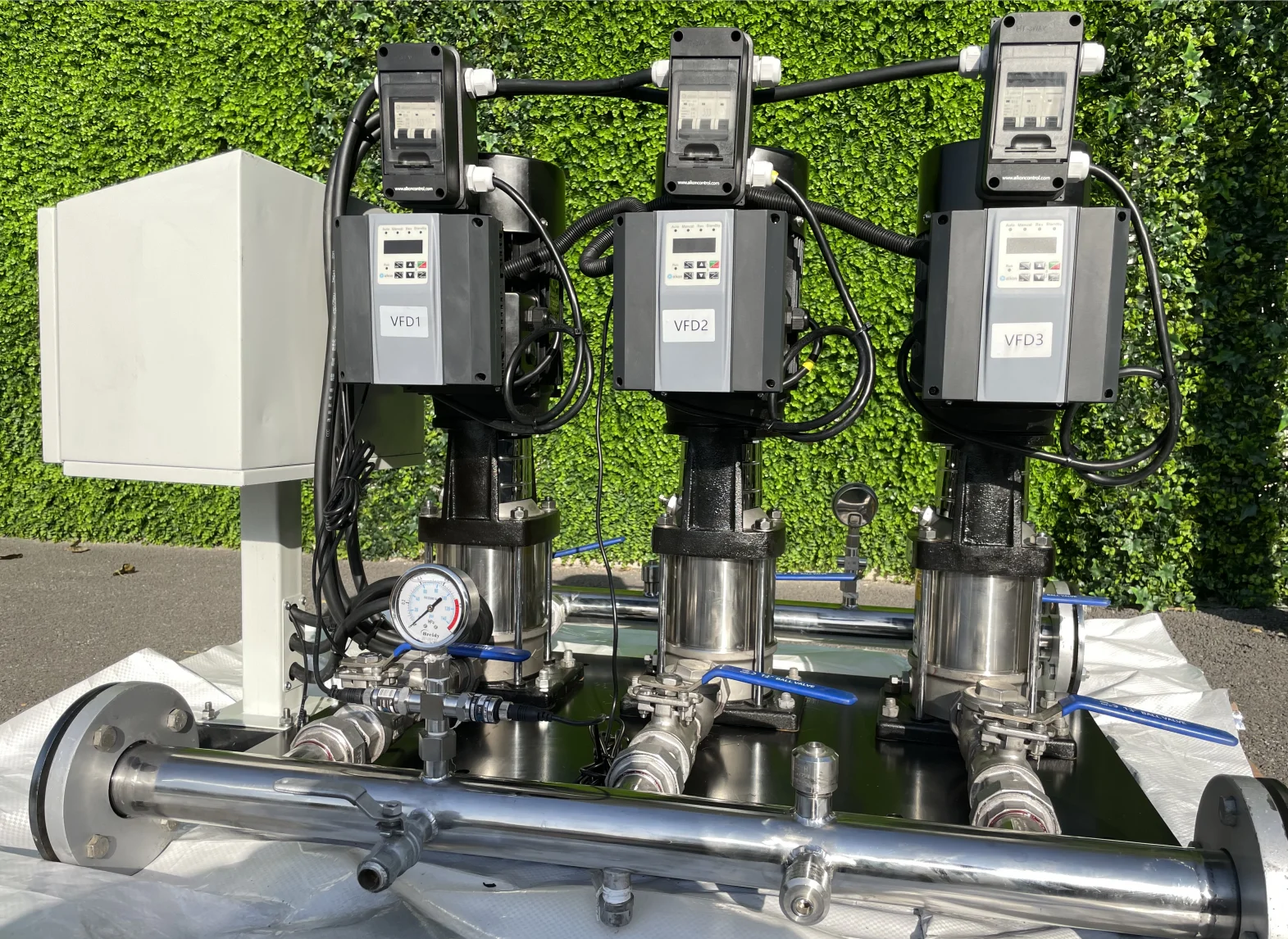 High Pressure Vertical Pump Stainless Steel Cdl Inline Multistage Centrifugal Water Pump System