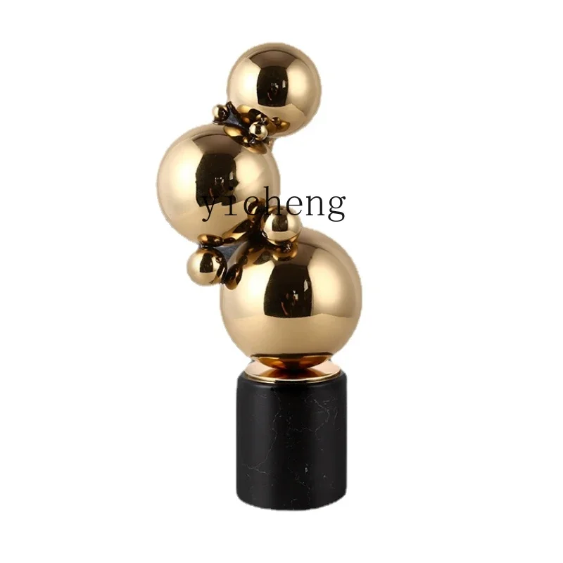 

XL ball stainless steel copper ornaments crafts soft furnishings