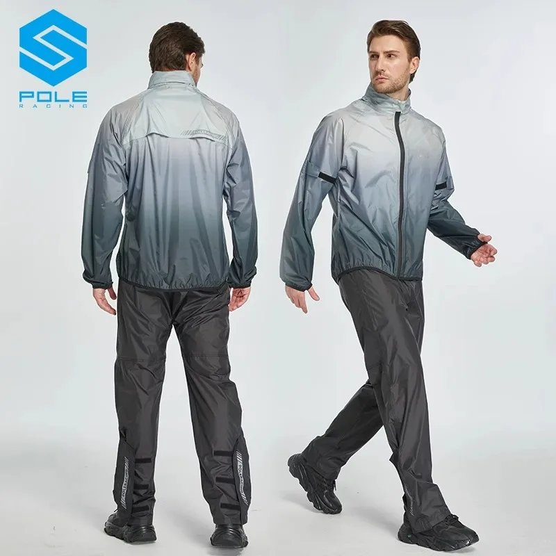 

Motorcycle Raincoat Suit Jacket Pants Rainstorm Prevention Camping Hiking Fishing Raincoat Moto Raincoat Motorcyclist Rider Rain