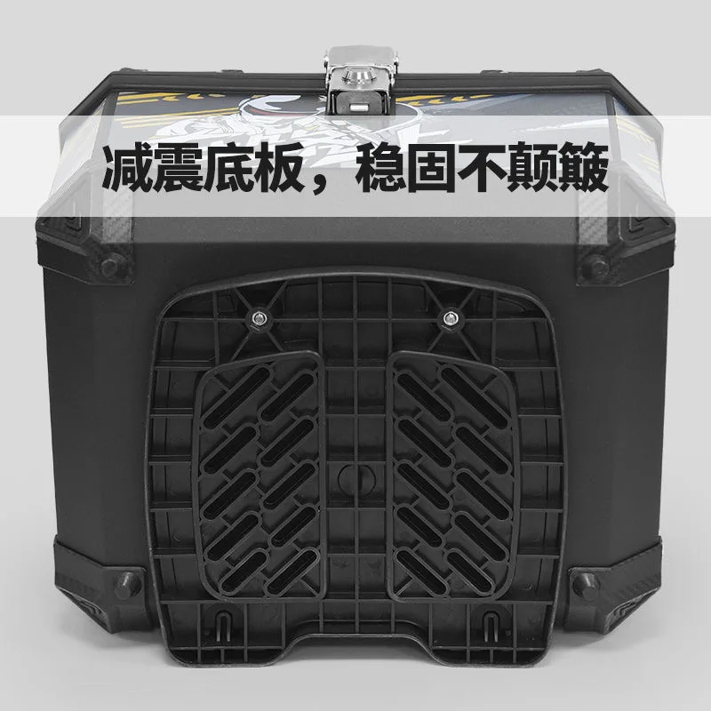 45L Motorcycle Tail Box Universal For R1200GS R1250GS F800GS F850GS G310gs F750gs Large Capacity Top Rear Luggage Tool Tail Box