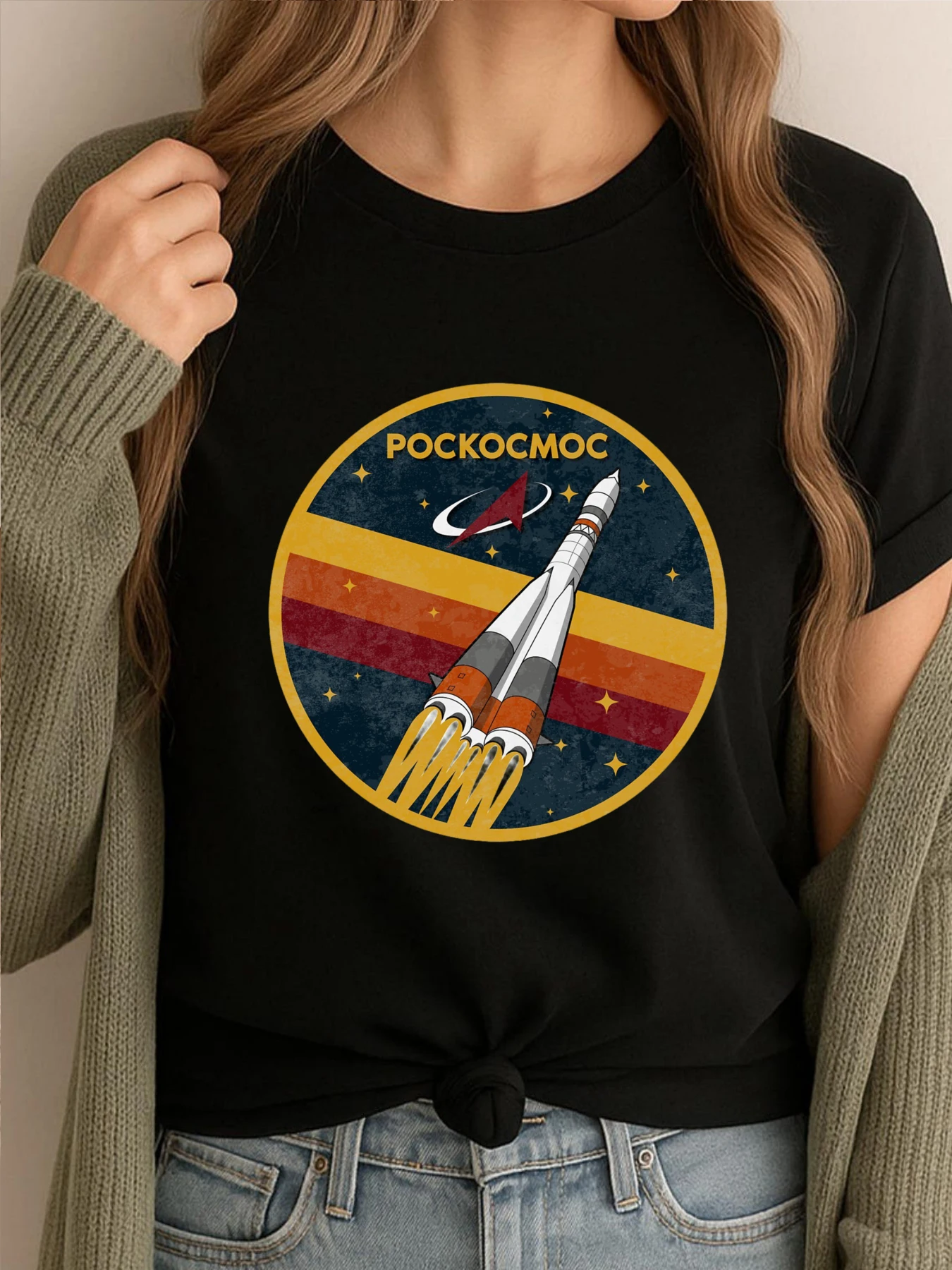 

Pockcmoc Vintage Emblem Graphic Tee Shirt Men Retro Style Cotton Tee Classic Printed Shirt Casual Daily Wear